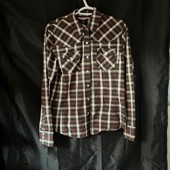 Roots , plaid flannel - Picture 1 of 2